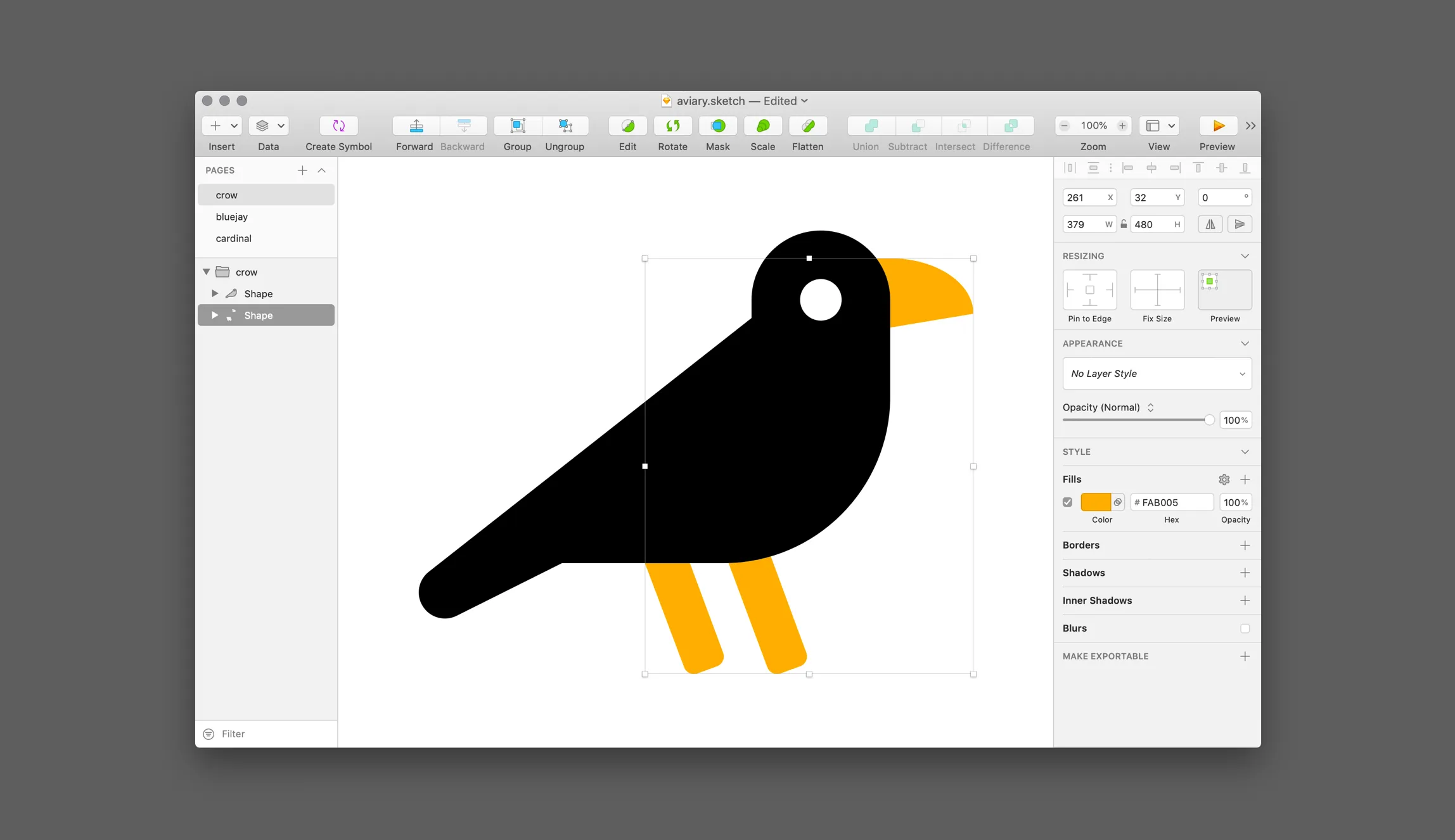 Setting opacity of a duotone layer to 100% in Sketch